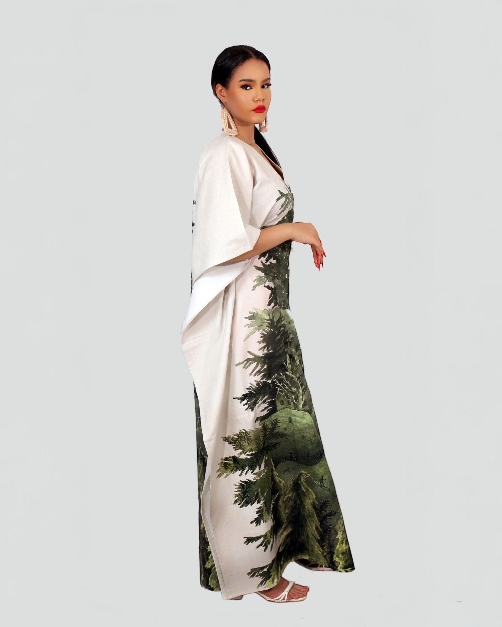 Olive tree caftan