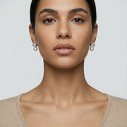 Stardust Pearl Drop Earrings