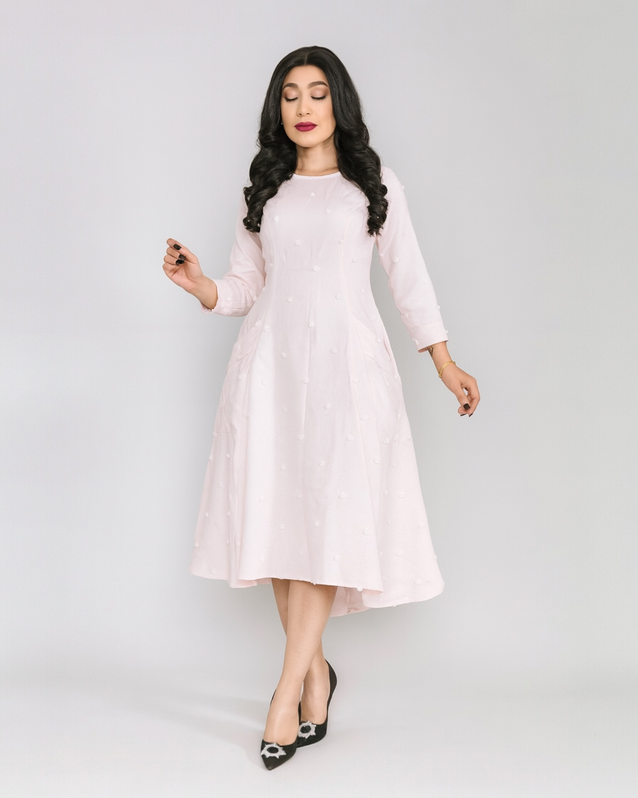 Poka pink dress