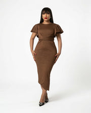 Robe mi-longue Christy