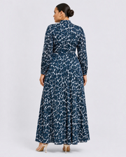 Modest chiffon dress