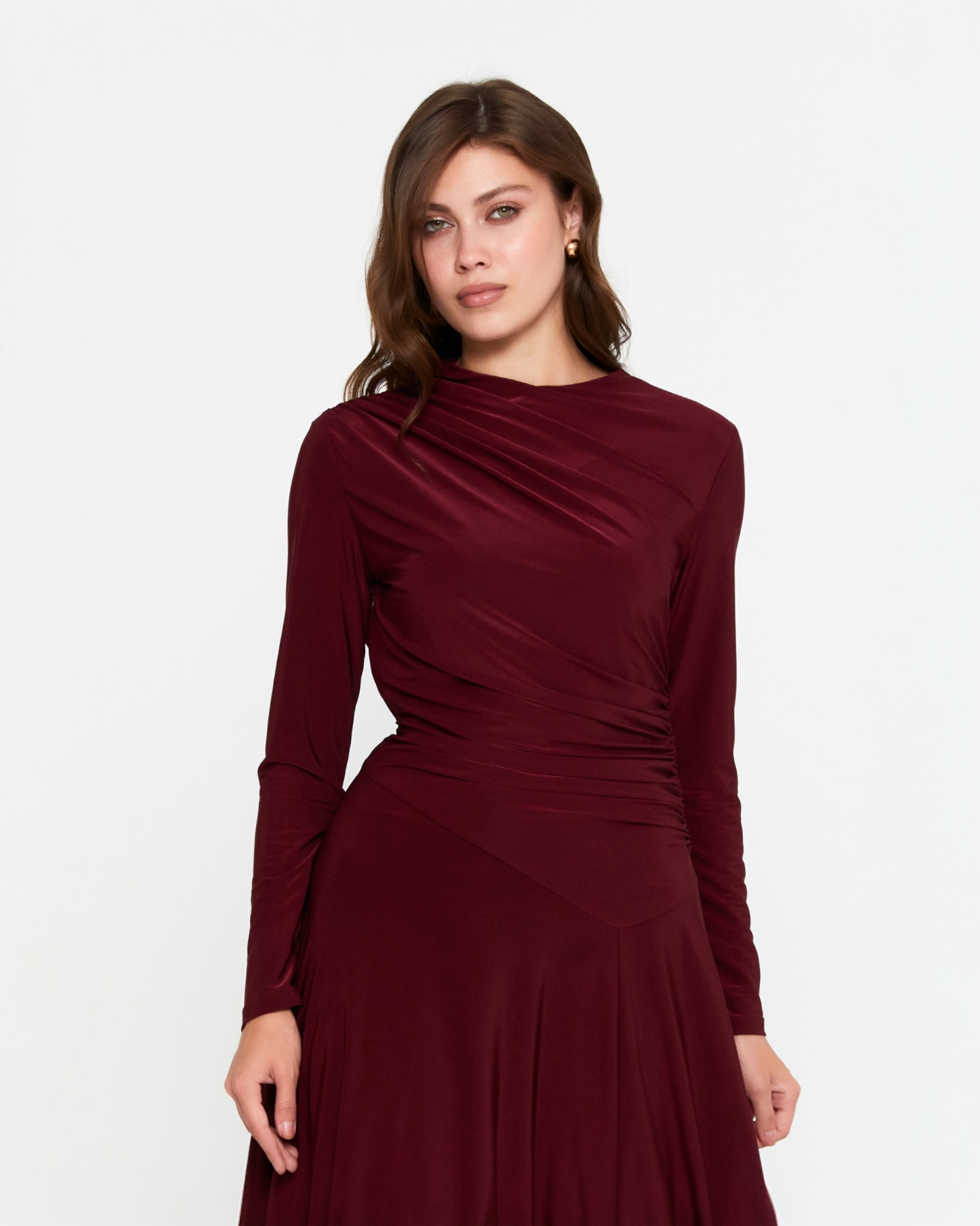 Lycra Asymmetric dress