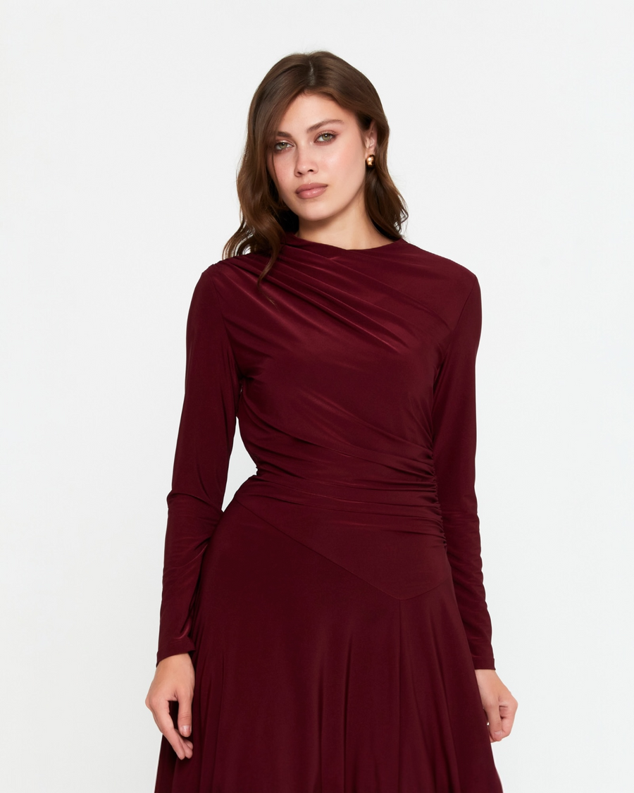 Lycra Asymmetric dress