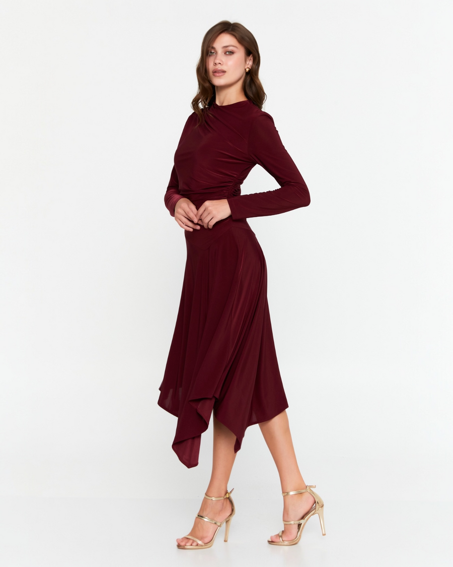 Lycra Asymmetric dress