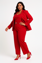Red Royal Suit