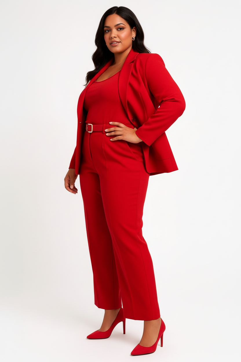 Red Royal Suit