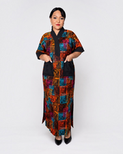 Multicolor  African Print dress