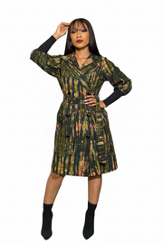 Forest print jacket