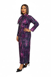 Orchid Coatdress