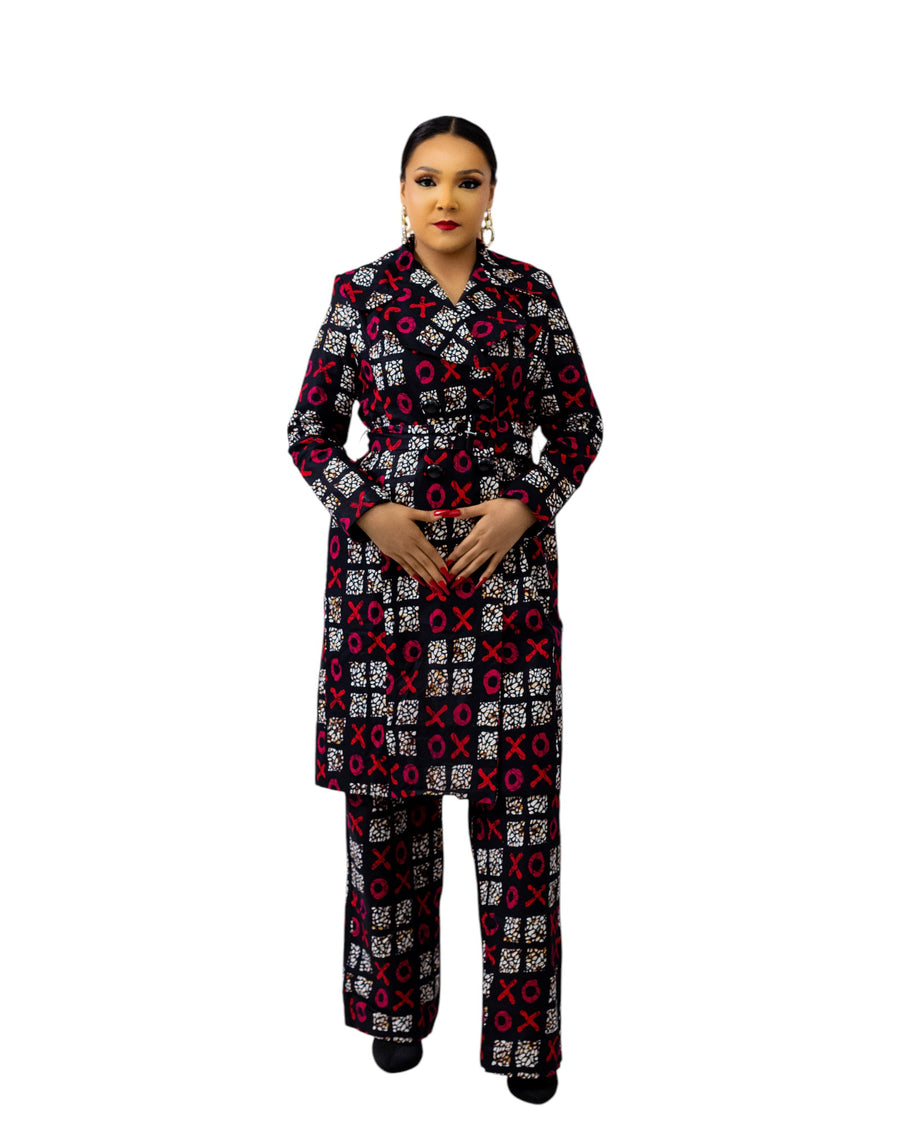 Camila African Print Suit