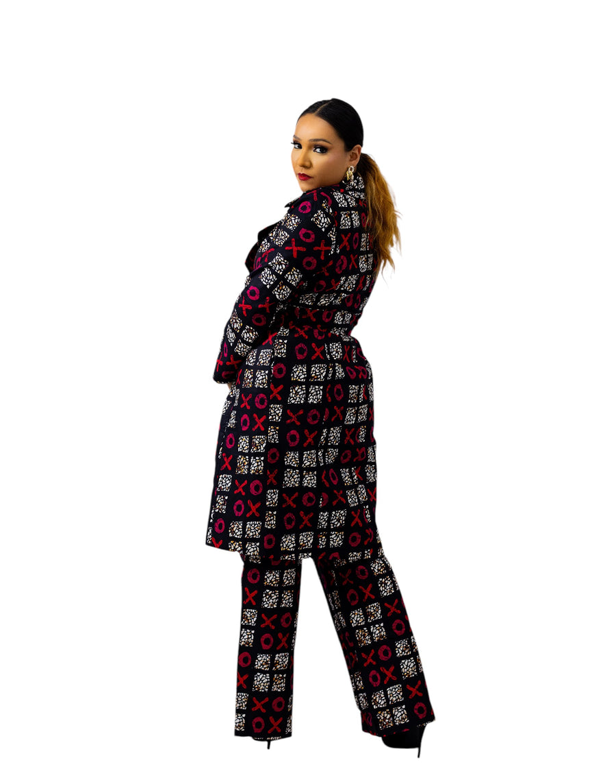 Camila African Print Suit