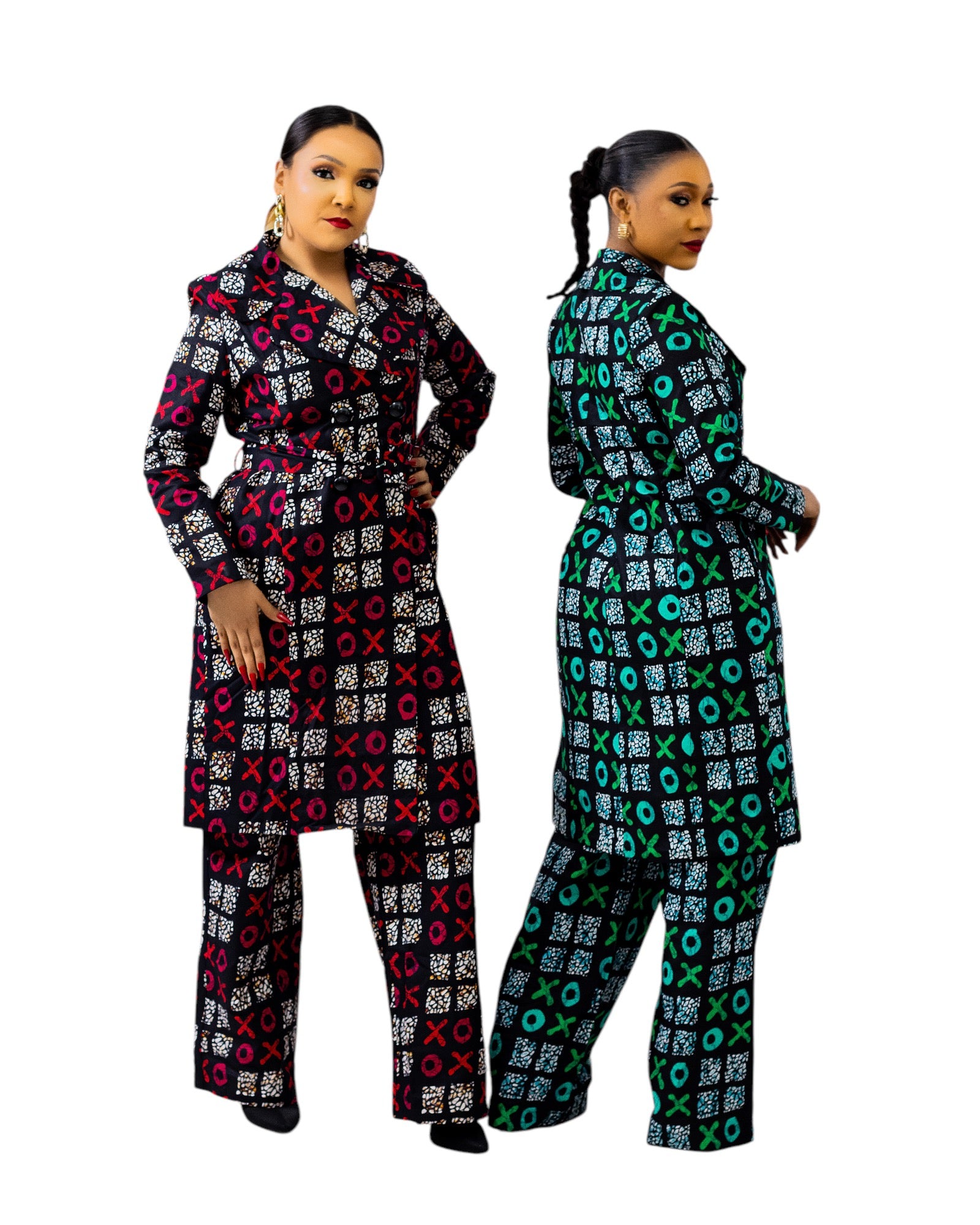 Camila African Print Suit