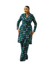 Camila African Print Suit