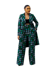 Camila African Print Suit