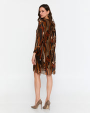 Mini chiffon dress