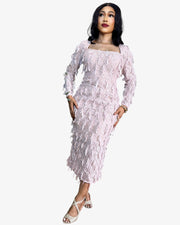 Chantilly fringe dress