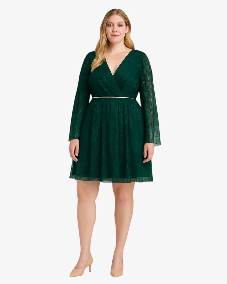Glitter green dress
