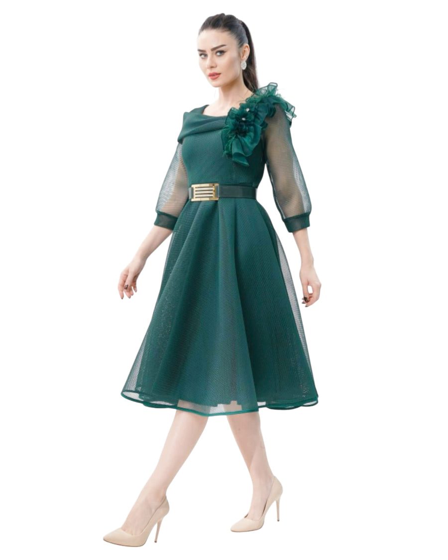 Robe verte Ellen