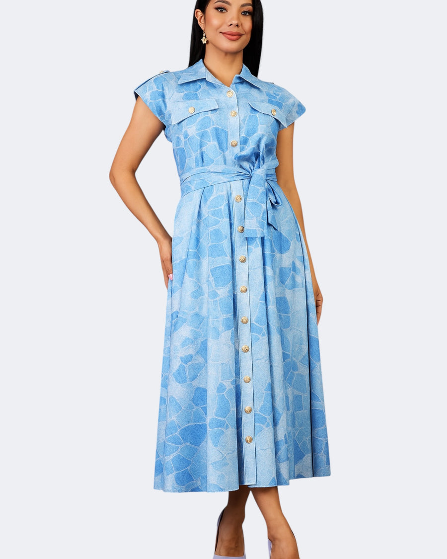 lilium blue dress