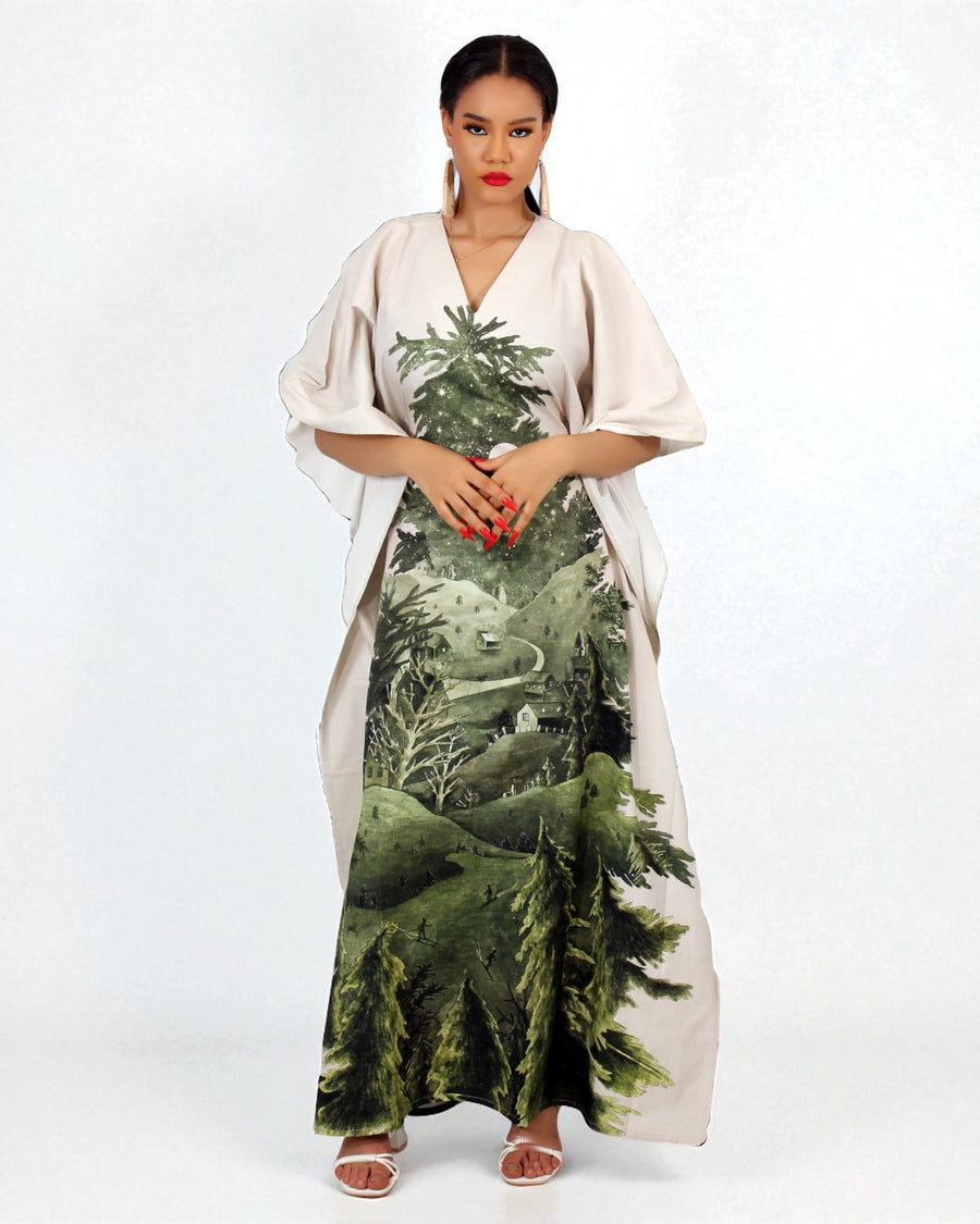 Olive tree caftan